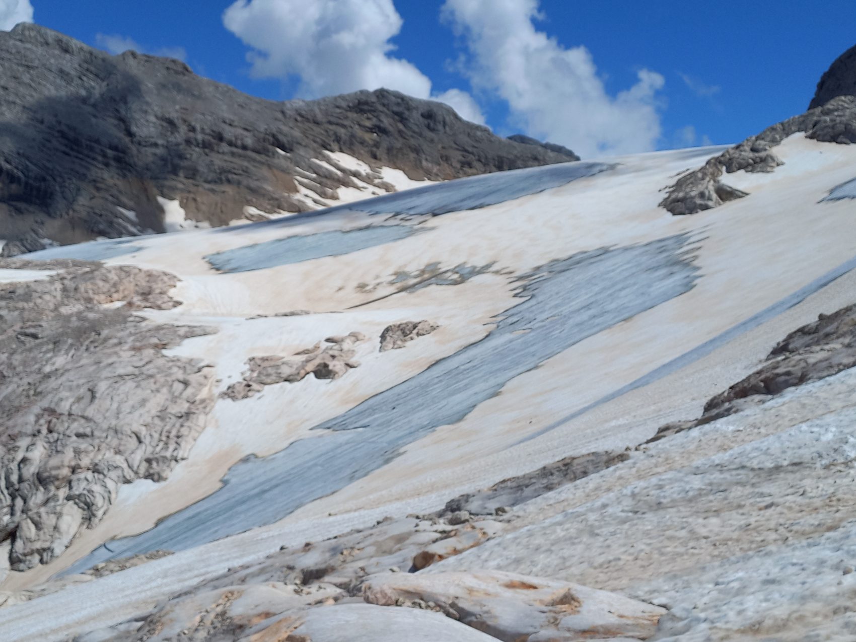 Aktuelle Massenbilanz Hallstätter Gletscher 2021/22