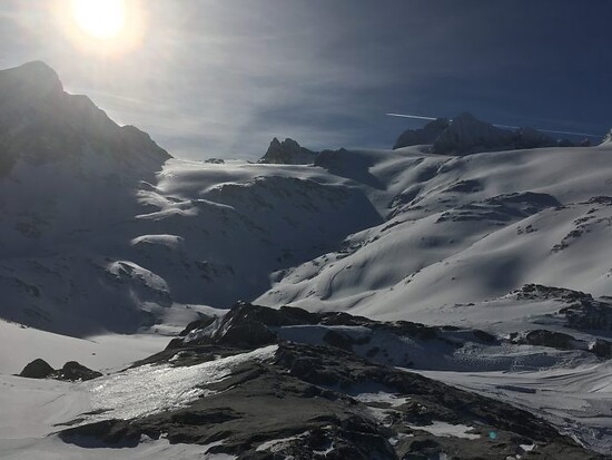 Nach dem starken Schneefall